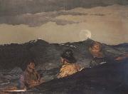 Winslow Homer Kissing the Moon (mk44) Germany oil painting artist